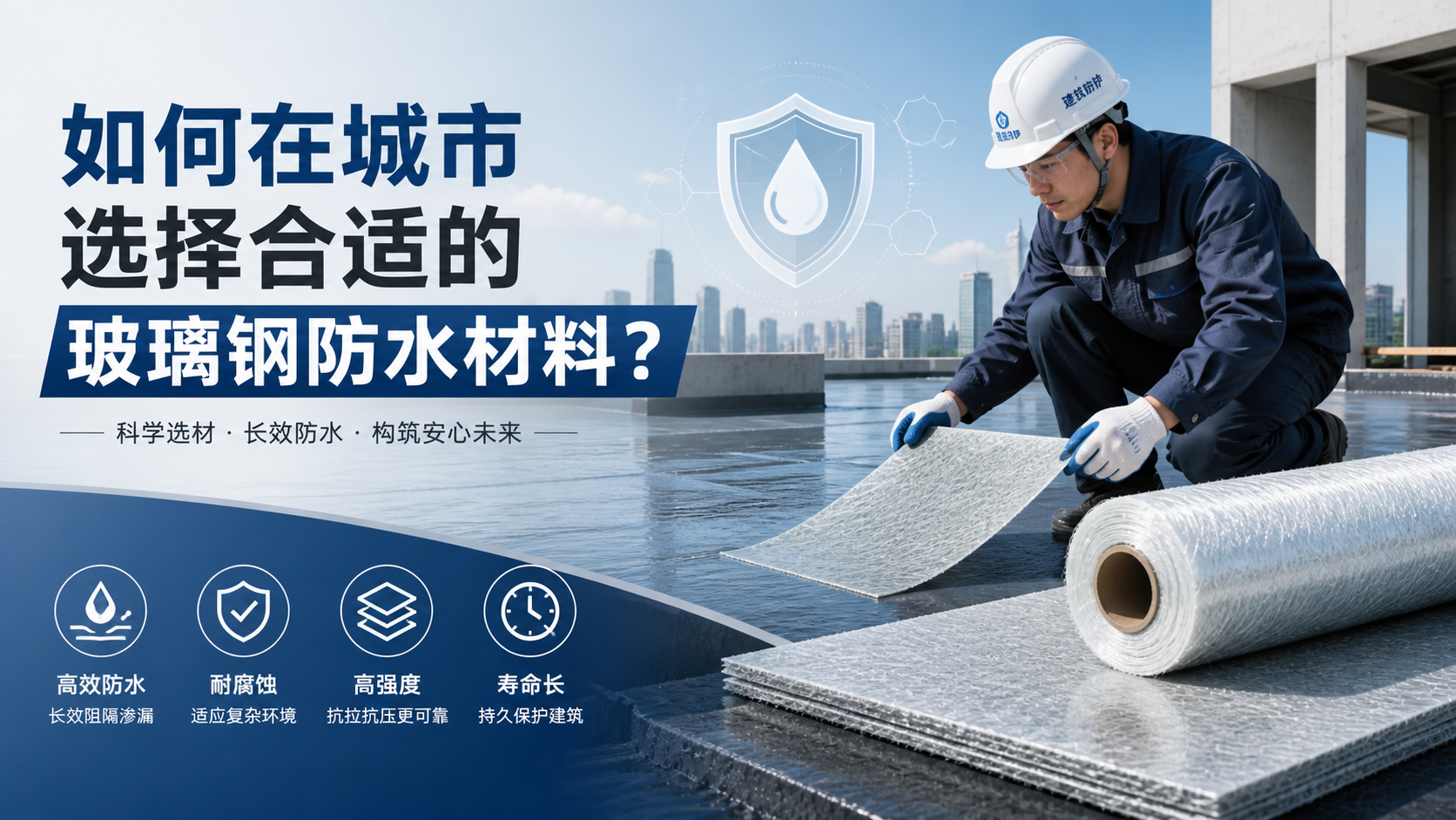 如何在石嘴山选择合适的玻璃钢防水材料？