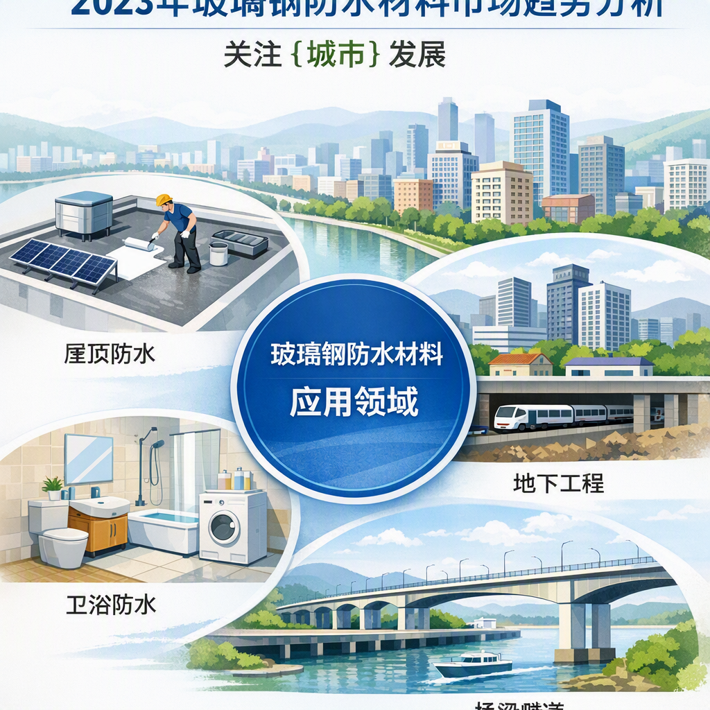 2023年玻璃钢防水材料市场趋势分析,关注 石嘴山 发展